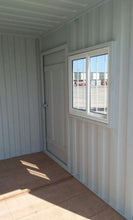 Load image into Gallery viewer, 9FT A GRADE SHIPPING CONTAINER WITH SINGLE ENTRY DOOR & WINDOW**AVAILABLE NOW**