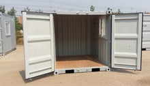 Load image into Gallery viewer, 8FT A GRADE SHIPPING CONTAINER WITH SINGLE ENTRY DOOR & WINDOW-SOLD OUT!