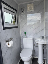 Load image into Gallery viewer, DOUBLE TOILET WITH BASIN -AVAILABLE NOW!