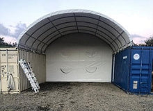 Load image into Gallery viewer, C2020E - 20 x 20 FT CONTAINER SHELTER***IN STOCK***