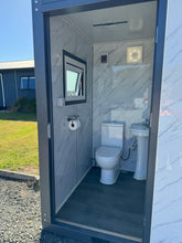 Load image into Gallery viewer, DELUXE NEW MODEL TOILET/SHOWER POD - TAKING PREORDERS FOR LATE MAY!
