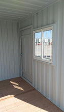 Load image into Gallery viewer, 7FT A GRADE SHIPPING CONTAINER WITH SINGLE ENTRY DOOR &amp; WINDOW**AVAILABLE NOW**
