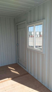 7FT A GRADE SHIPPING CONTAINER WITH SINGLE ENTRY DOOR & WINDOW**AVAILABLE NOW**