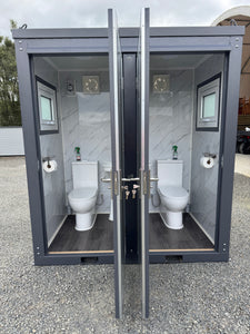 DOUBLE TOILET WITH BASIN -AVAILABLE NOW!