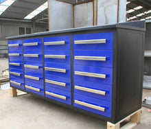 Load image into Gallery viewer, 20 DRAW BLUE WORK BENCH! AVAILABLE NOW!
