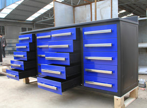 20 DRAW BLUE WORK BENCH! AVAILABLE NOW!