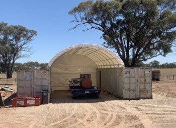 C2040E - 20 x 40 FT CONTAINER SHELTER