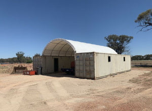 C2040E - 20 x 40 FT CONTAINER SHELTER